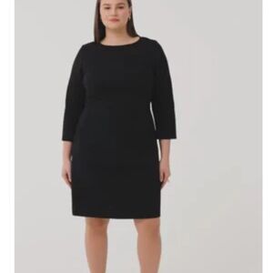 Elegant Black Spanx dress ( the perfect fit shift dress) NWT size 2x